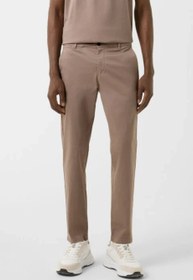 Resim Riley Chino Lüks Günlük Stil, Erkek Pantolon - Kahverengi / 34 