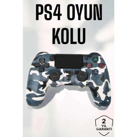 Resim Ronanna Ps4 Oyun Kolu Kamuflaj Desenli Joystick 