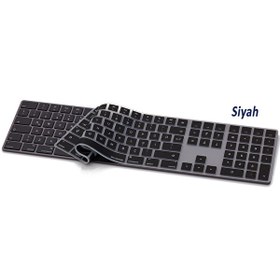 Resim Siyah Apple Magic Keyboard-2 Ile Uyumlu Klavye Koruyucu A1843 Uk-us İngilizce-türkçe Baskı 