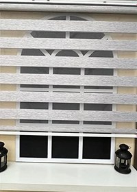 Resim StorBurada Zebra Stor Perde Gri STB 400V04-D Gri 90 x 260 