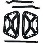 Resim GOGOPREMİUM BAJAJ PULSAR N250 - F250 2022 - 2024 UYUMLU YAN ÇANTA DEMİRİ 
