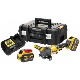 Resim Dewalt DCG418T2 54V 2.0Ah Çift Akülü Kömürsüz Avuç Taşlama 