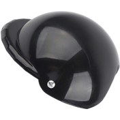 Resim Moda Köpek Kaskları, Evcil Hayvanlar İçin Motosiklet Gözlükleri, Açık Hava Aktiviteleri İçin Uv Korumalı Sert Lensli Köpek Kaskı, Siyah, Orta 