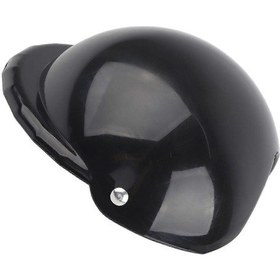 Resim Moda Köpek Kaskları, Evcil Hayvanlar İçin Motosiklet Gözlükleri, Açık Hava Aktiviteleri İçin Uv Korumalı Sert Lensli Köpek Kaskı, Siyah, Orta 