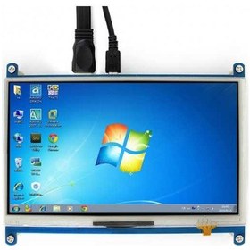 Resim Robotistan Waveshare 7 Inch Hdmi Rezistif Dokunmatik Lcd - 1024X600 