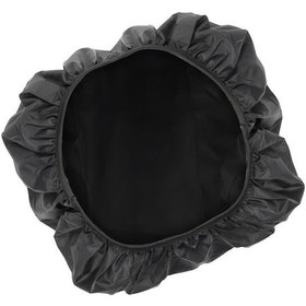 Resim Yifomall Siyah Küçük Sırt Çantası Yağmurluk 7.5-18l - Reflektif Straplı, Esnek Kenarlar, Dış Mekan Uygun, Poliester Materyal, Taşınabilir Siyah 