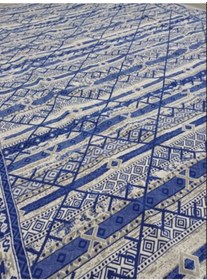 Resim Savan Dokuma Halı Örtüsü 4m² 170 240 Kale Mavi Diğer 