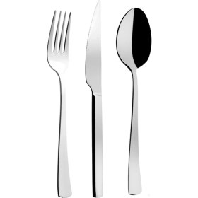 Resim Aryıldız Nisan 12 Kişilik 84 Parça Çatal Kaşık Bıçak Takımı 