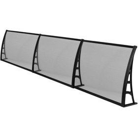 Resim Genel Markalar Lotus Kapı Pencere Üstü Pratik Sundurma 70x360 Cm - Şeffaf 