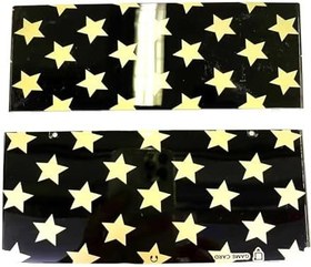 Resim Valley Of The Sun New3DS Ekstra Konut Kabuk Kapak Plakası Sınırlı Altın Yıldız Değiştirme, Nintendo için Yeni 3DS Oyun El Konsolları, Özelleştirilmiş Yıldızlı Gece Gökyüzü Üst Ön ve Alt Arka Kapak Plakası 2 ADET 