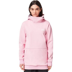 Resim Oakley Park Rc Softshell Hoodie Kadın Pembe Sweatshirt 