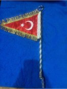 Resim Universal Oto flama bayrak krom metal 