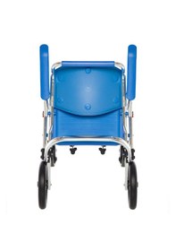 Resim Römer R402 Mavi Tekerlekli Banyo Tuvalet Sandalyesi 