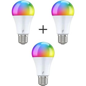 Resim 3'lü Akıllı Ampul Seti Renkli 
