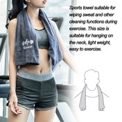 Resim 1/2 Paket Hızlı Kuruyan Spor Havlular 24.99x100.08cm - Yumuşak ve Emici Polyester Karışımı, Spor Salonu, Koşu, Yoga ve Açık Hava Aktiviteleri İçin Uygun 