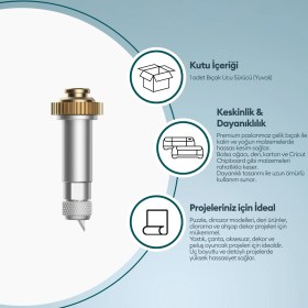 Resim Crıcut 2007441 Maker Bıçak Ucu Sürücü (Yuvalı) 