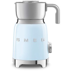 Resim Smeg MFF01PBEU Retro Mavi Süt Köpürtme Makinesi 