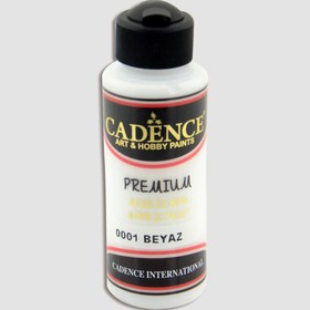 Resim Cadence Akrilik Boya Beyaz 120 ml 