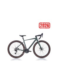 Resim Shimano Bianchi Nirone 7 Gravel Yol Bisikleti 2x12v Mat Yeşil S/48cm Siyah 