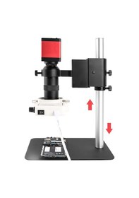 Resim TriLine 13MP HD 60F/S Endüstriyel Mikroskop Kamera 130XC Montaj L 
