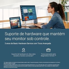 Resim Dell UltraSharp U2725QE 27 5 ms 4K Pivot IPS 120 Hz Monitör 