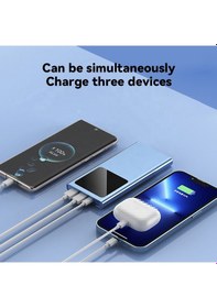 Resim Auris K28 12000 Mah 44.5w Lcd Ekranlı Fenerli Powerbank Beyaz 