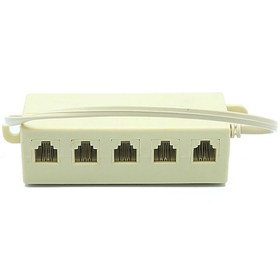 Resim 5'li Telefon Hat Dağıtıcı, Çoklayıcı - Rj11 