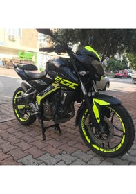 Resim Pulsar Ns200 Stıcker Set Beyaz 