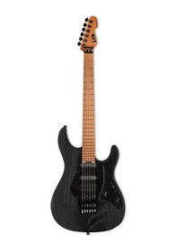 Resim Esp Ltd Sn-1000 Fr Black Blast Roasted Maple Elektro Gitar 