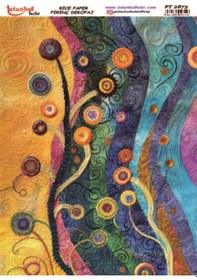 Resim Pirinç Dekopaj Kağıdı 30x42cm Pt-2873 Quilling 