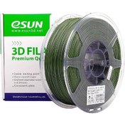 Resim Esun 1.75 MM PLA+ Filament Zeytin Yeşili 