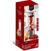 Resim COOK EAT 450 Ml Taşınabilir Metal Kişişel Blender Shake'n Smoothies Blender Keskin Bıçaklı 