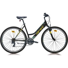 Resim Carraro 28J Carraro Actıve 292 Şehir Bisikleti - Siyah Sarı Yeşil- 40 Kadro 