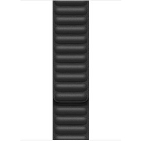Resim Microsonic Apple Watch Series 3 42mm Kordon Leather Link Band Siyah 