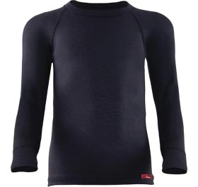 Resim Erkek Çocuk Siyah Termal 2. Seviye T-Shirt - 9265 