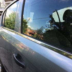 Resim NKT GROUP 18 mm 3D Dekoratif Krom Nikelaj Şerit Çıta Panjur Kalın Şerit 3 Metre 