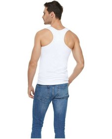 Resim Bonbonetti Bonbonetti 3 Lü Paket Likrali Pamuklu Erkek Sporcu Atlet Beyaz M Beyaz 