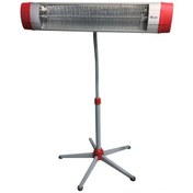 Resim Dodici SH-20 QX 2000 W Infrared Isıtıcı Kırmızı + Ayak 