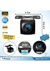 Resim Navistar Ahd 1080p Balıkgözü 170 Derece Geniş Açılı Araç Geri Gö 