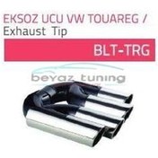 Resim Vw Touareg Egzoz Ucu Çiftli Set 