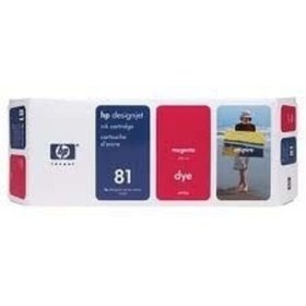 Resim HP C4932a (81) Kırmızı Magenta Kartuş Designjet 5000 / 5500 Eski Tarihli 