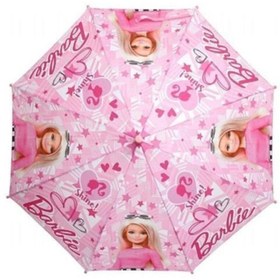 Resim Barbie Shine Pink Şemsiye Pembe - Pembe / STD 