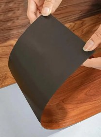 Resim 8 Adet 90x15 Cm 1m² Yer Döşemesi Esnek Silinebilir Zemin Duvar Parke Kendinden Yapışkanlı 