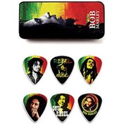 Resim Jim Dunlop Bob Marley Rasta 6lı Pena Seti (Thin) 