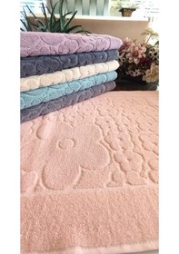 Resim 6.lı Set Annem Çeyizlik 50x70 Cm Lüks Jakarlı Ayak Havlusu Yeni Sezon Çiçek Diğer 