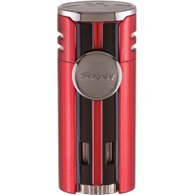 Resim Xikar Hp4 Lighter Quad Lighter Kırmızı Çakmak 