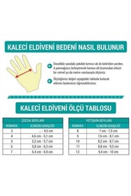 Resim Avessa Reflex Kaleci Eldiveni Suni Deri Bilek Bandajlı Avuç Içi 3 Mm Lateks Oranı %40 