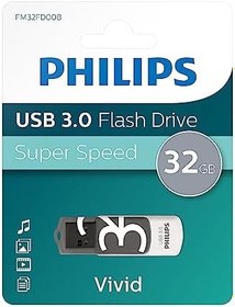 Resim Philips Vivid Super Speed 32 GB USB Stick 3.0 Turuncu 