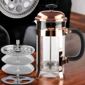 Resim Epinox French Press 350 ml Rose Altın DÜZ-350B 