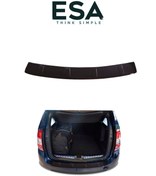 Resim ESA Dacia Duster 2012-2017 Arka Tampon Koruma Bagaj Eşiği ABS 